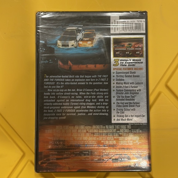 NWT- The Fast And The Furious AND 2 Fast 2 Furious 🚙Bundle and save🚙 - Picture 6 of 7